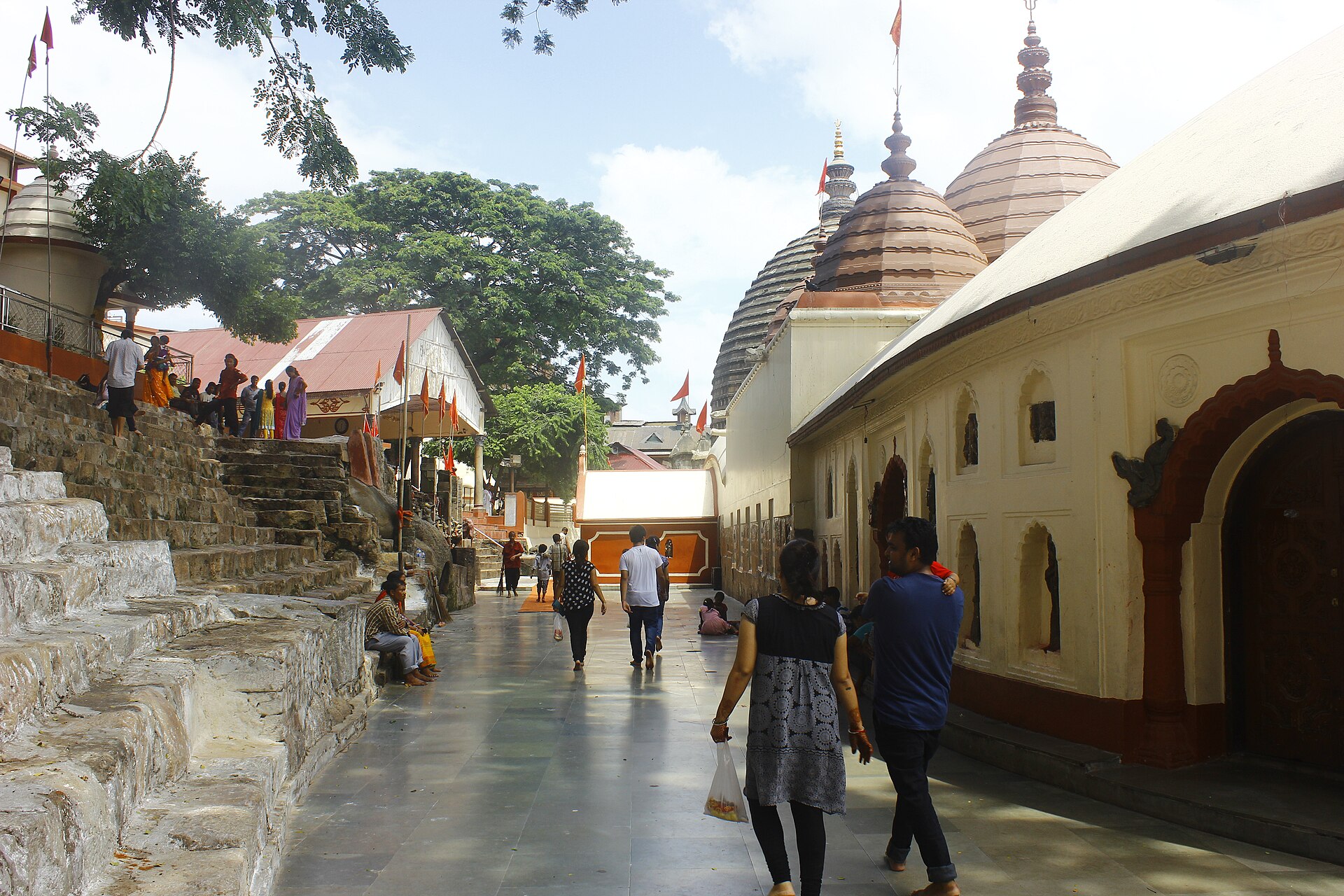 Kamakhya Temple on Nilachal Hill in Guwahati Assam